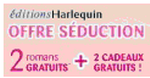 Offres et les réductions chez Harlequin 